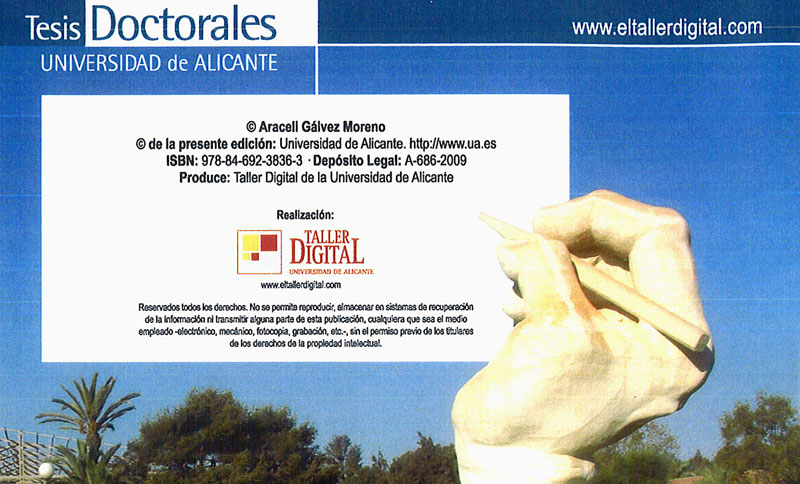 Tesis Doctorales de la Universidad de Alicante