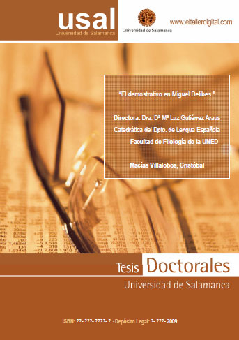 Tesis Doctorales de la Universidad de Salamanca